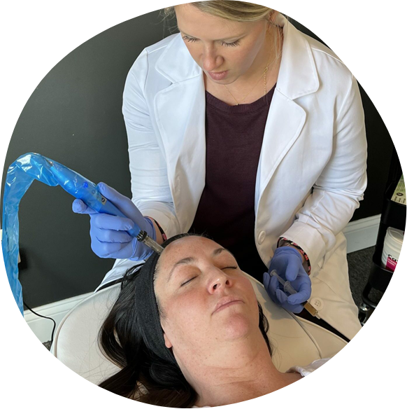 Microneedling services at Mind and Body Medspa in Versailles, Kentucky 